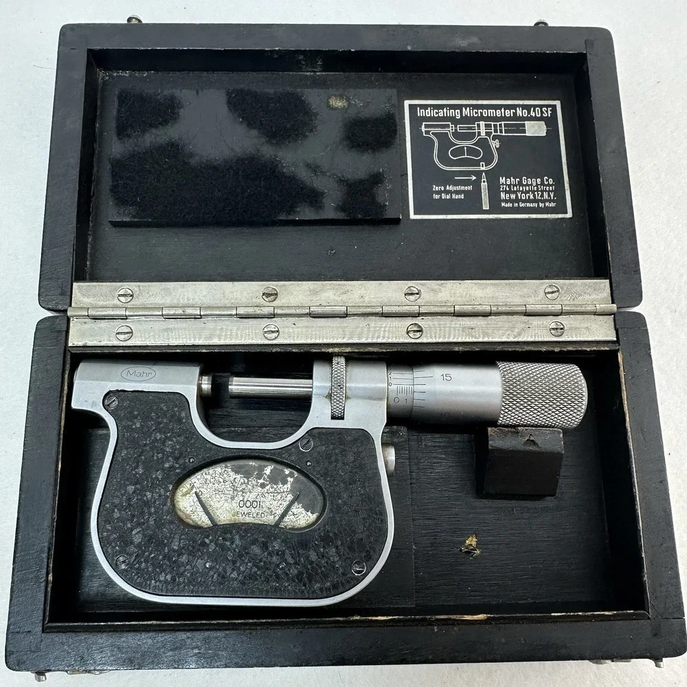 Vintage Mahr Gage No.40SF 0-1